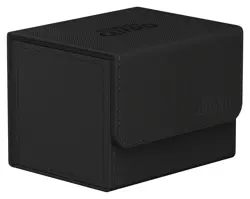 Ultimate Guard Black Monocolor 100+ Sidewinder Deck Case Card Storage Box ccg - Image 2