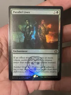 MTG Magic the Gathering Judge Promos LP Parallel Lives Foil Card - Image 2