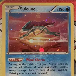 Suicune 30/122 BreakPoint Holo Rare Pokemon Card - Image 2