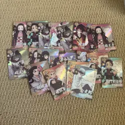 125+ Card Demon Slayer Trading Card Bulk Lot - Image 3