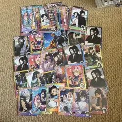 125+ Card Demon Slayer Trading Card Bulk Lot - Image 4