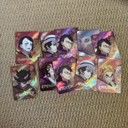 125+ Card Demon Slayer Trading Card Bulk Lot - Image 5
