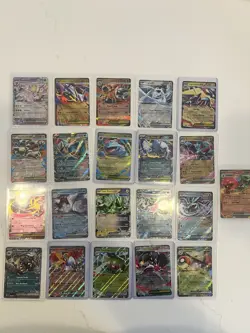 Lot Of 21 Ex Pokemon Cards. Multiple Sets - Image 1