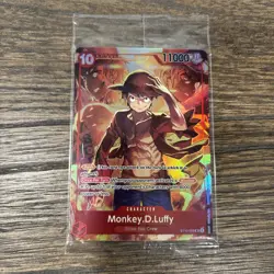SEALED ! Promo One Piece CARD Treasure Booster Monkey.D.Luffy ST10-006 SR NEW - Image 1