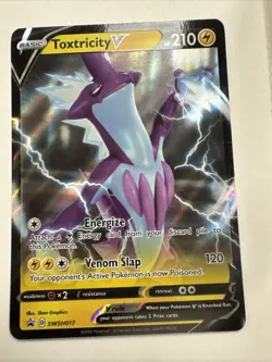 Toxtricity V - SWSH017 - Pokemon Promo Sword & Shield Ultra Rare Holo Card - Image 1