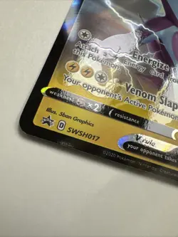 Toxtricity V - SWSH017 - Pokemon Promo Sword & Shield Ultra Rare Holo Card - Image 2
