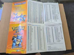 Pokemon TCG Expedition Card List Booklet Pre-owned 2002 - Image 2