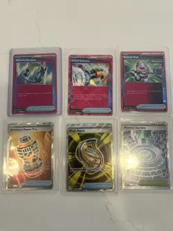Lot Of Rare ASPEC And Trainer Pokemon Cards, Trainer Cards. 6 Cards. - Image 1