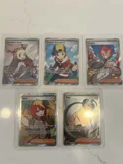 Lot Of Rare Pokemon Cards, Trainer Cards. 5 Cards - Image 1