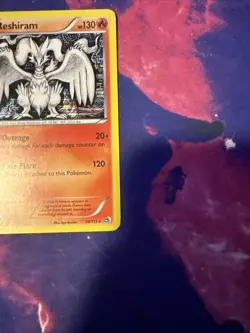 Pokemon TCG Reshiram Holo Rare Card 28/113 B&W Legendary Treasures NM - Image 3