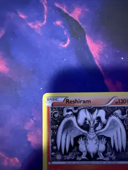 Pokemon TCG Reshiram Holo Rare Card 28/113 B&W Legendary Treasures NM - Image 5