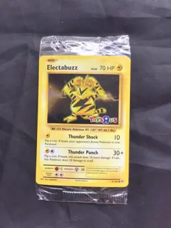 Pokemon Cards: Sealed Toys R Us Electabuzz Promo 41/108 - Image 1