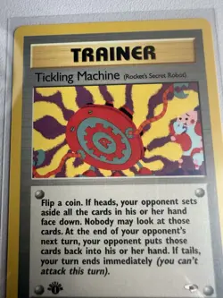 Pokemon Card Tickling Machine Gym Heroes 1st Edition Uncommon 119/132 Near Mint - Image 2