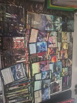 Massive MTG Final Fantasy JP Lot! Surge Foils, Mythics, Rares, Inserts - Image 2