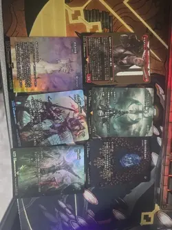 Massive MTG Final Fantasy JP Lot! Surge Foils, Mythics, Rares, Inserts - Image 4