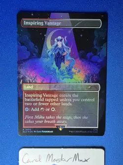 Inspiring Vantage (Rainbow Foil) R Secret Lair Drop Series 1605 Foil NM - Image 1