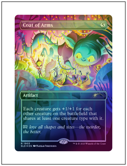 1x Coat of Arms, Foil, Secret Lair Drop, Magic MTG NM - Image 1