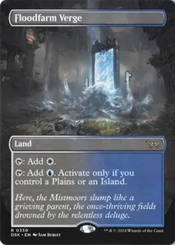 Floodfarm Verge (Borderless) R Duskmourn: House of Horror 330 NM - Image 1