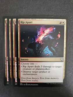 MTG l Rip Apart (x4 Playset) | (NM) Commander: Phyrexia: All Will Be One - Image 1