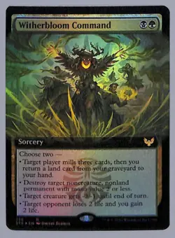 Witherbloom Command - Extended Art - Foil - 356 - Strixhaven (STX) MTG - Image 1