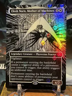 MTG | Elesh Norn, Mother of Machines (Manga) [ONE] ✨Step-and-Compleat FOIL✨SP - Image 2