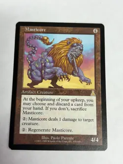 Masticore Urza's Destiny MTG Magic the Gathering NM-Mint Condition!!! (English) - Image 2