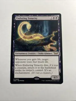 Enduring Tenacity - Duskmourn: House of Horror MTG Plus Bonus Rare!!! - Image 1