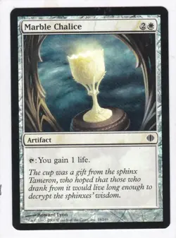 MTG: Shards of Alara: Foil: Marble Chalice - Image 1