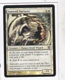 MTG: Shards of Alara: Foil: Sunseed Nurturer - Image 1