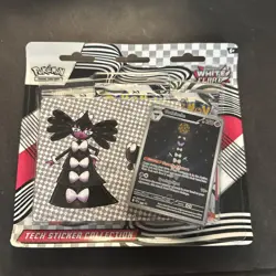 Pokemon Black Bolt and White Flare 3 Pack Tech Sticker Collection Set of 2! New! - Image 3