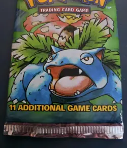 Pokemon Base Set Booster Pack New Sealed Venusaur Artwork - Image 4
