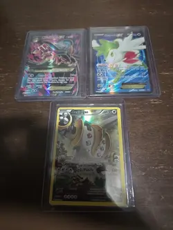 Pokemon TCG lot of 3 Gardevoir Full Art Shaymin Full Art Regigigas Promo - Image 1