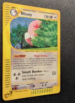 Pokemon AQUAPOLIS - #H6/H32 - Blissey - Holo - ENG - SWIRL - Near Mint- - Image 4