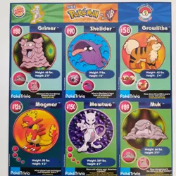 POKEMON 1st Movie 1999 Full Uncut Sheet SET #1 Master Trainer x Burger King CCG - Image 3