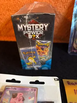 Pokemon Walmart Mystery Power Box 5 Booster Packs + Sealed Lot , blisters - Image 3