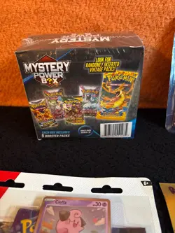 Pokemon Walmart Mystery Power Box 5 Booster Packs + Sealed Lot , blisters - Image 4