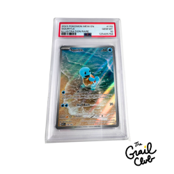 2023 Pokemon MEW EN-151 SQUIRTLE ILLUSTRATION RARE #170 English PSA 10 Gem Mint - Image 1