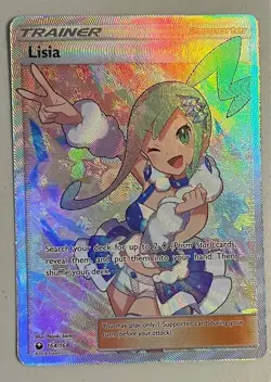 Pokemon Lisia (Full Art) 164/168 Celestial Storm Near Mint Condition - Image 1