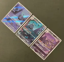 Pokemon TCG [set of3] Duskull 068/064 AR Dusclops 069/064 AR Dusknoir 070/064 AR - Image 3