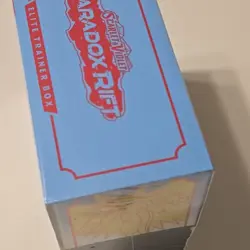 Pokemon Scarlet & Violet Paradox Rift Iron Valiant Elite Trainer Box ETB Sealed - Image 5