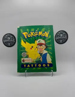 1999 Topps Merlin Pokemon Tattoo Box - 50 Packs per box - **PSA Eligible** - Image 3