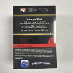 Pokemon TCG: Phantasmal Flames - Build & Battle Box New Sealed - Image 2
