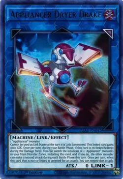 x3 Appliancer Dryer Drake - BLAR-EN042 - Ultra Rare - 1st Edition Yu-Gi-Oh! M/NM - Image 1