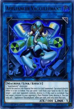 x3 Appliancer Vacculephant - BLAR-EN040 - Ultra Rare - 1st Edition Yu-Gi-Oh! M/N - Image 1