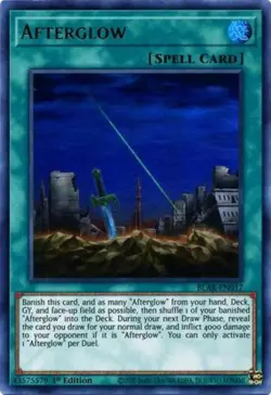 x3 Afterglow - BLAR-EN017 - Ultra Rare - 1st Edition Yu-Gi-Oh! M/NM - Image 1