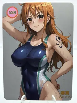 ❤Nami Goddess Story Waifu Card STUNNING GIRL SSR-035 Waifu Doujin Anime Card - Image 1