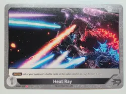 Godzilla Trading Card Heat Ray - Promo Anime Expo 2025 ESD01-016 PR LIMITED - Image 1
