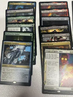 MTG Spider-Man Bulk Lot - Over 400 cards, Rares & Foils Full Arts Extended - Image 2
