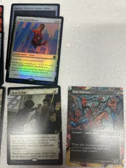 MTG Spider-Man Bulk Lot - Over 400 cards, Rares & Foils Full Arts Extended - Image 3