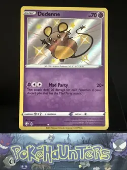 Pokemon Card Dedenne SV051/SV122 Shiny Vault Shining Fates Near Mint - Image 1